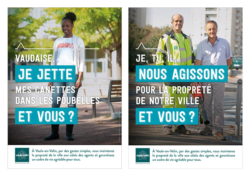 Vaulx-En-Velin - Campagne - Communication - Résonance Publique - propreté